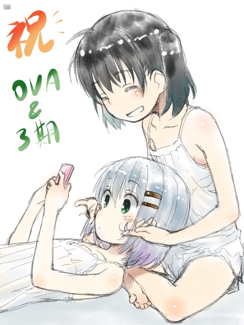 yukimura aoi and kuraue hinata (yama no susume) drawn by kokekokko_coma