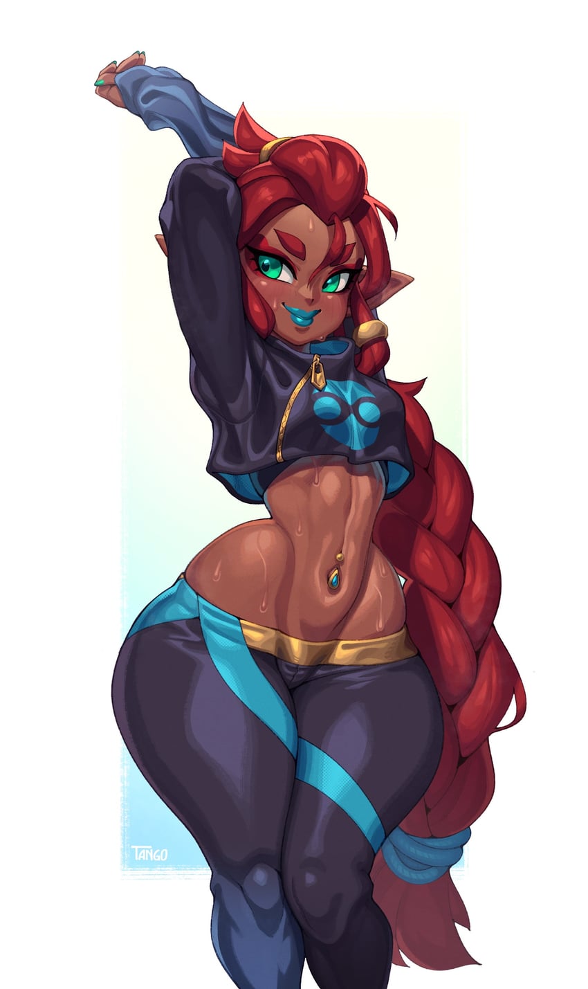 riju (the legend of zelda and 1 more) drawn by tangobat