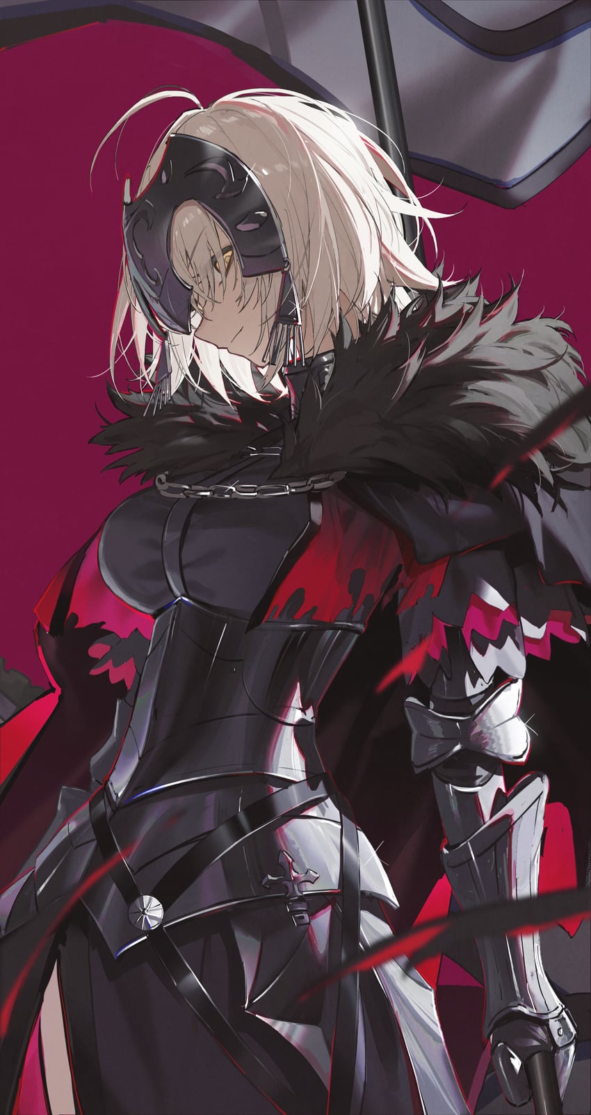 jeanne d'arc alter (fate and 1 more) drawn by kieed