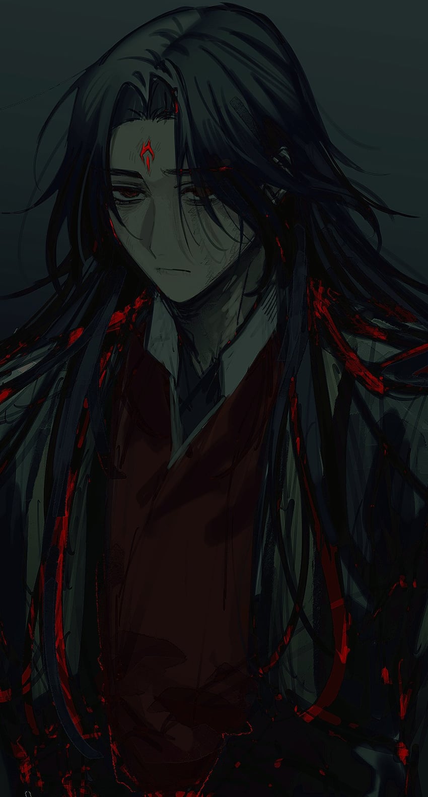 luo binghe (renzha fanpai zijiu xitong) drawn by noroinoenojin