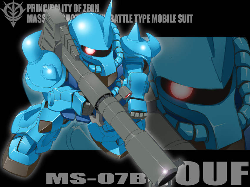 gouf (gundam and 2 more) drawn by yamano_sachi