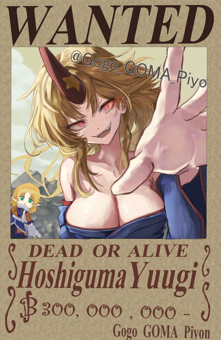 mizuhashi parsee and hoshiguma yuugi (touhou) drawn by go_go_gomapiyo