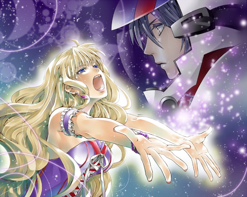 sheryl nome and saotome alto (macross and 1 more) drawn by hakuseki