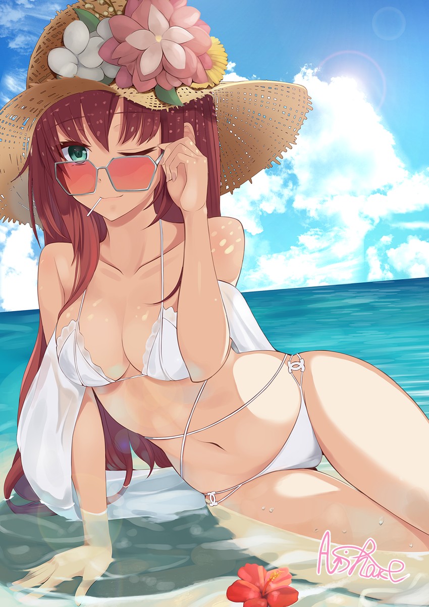 surcouf (azur lane and 1 more) drawn by shaketarako