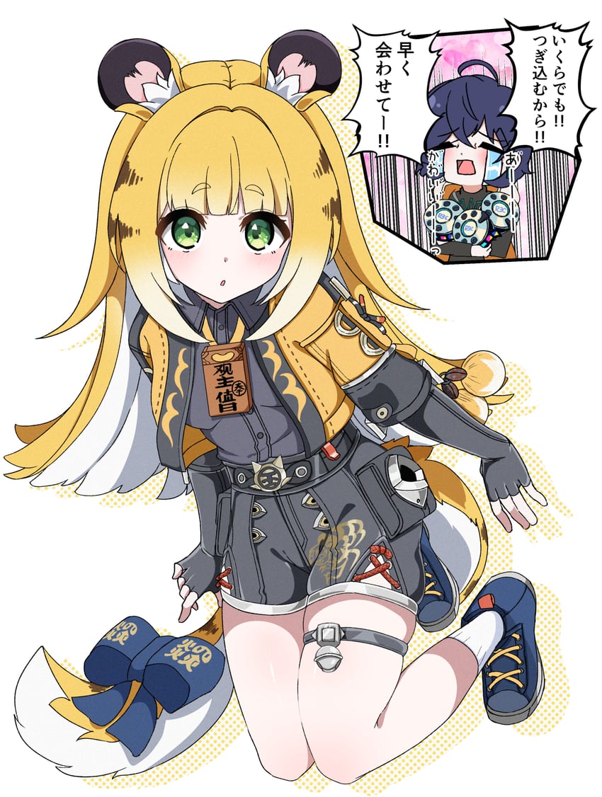 belle and ju fufu (zenless zone zero) drawn by zuyosh