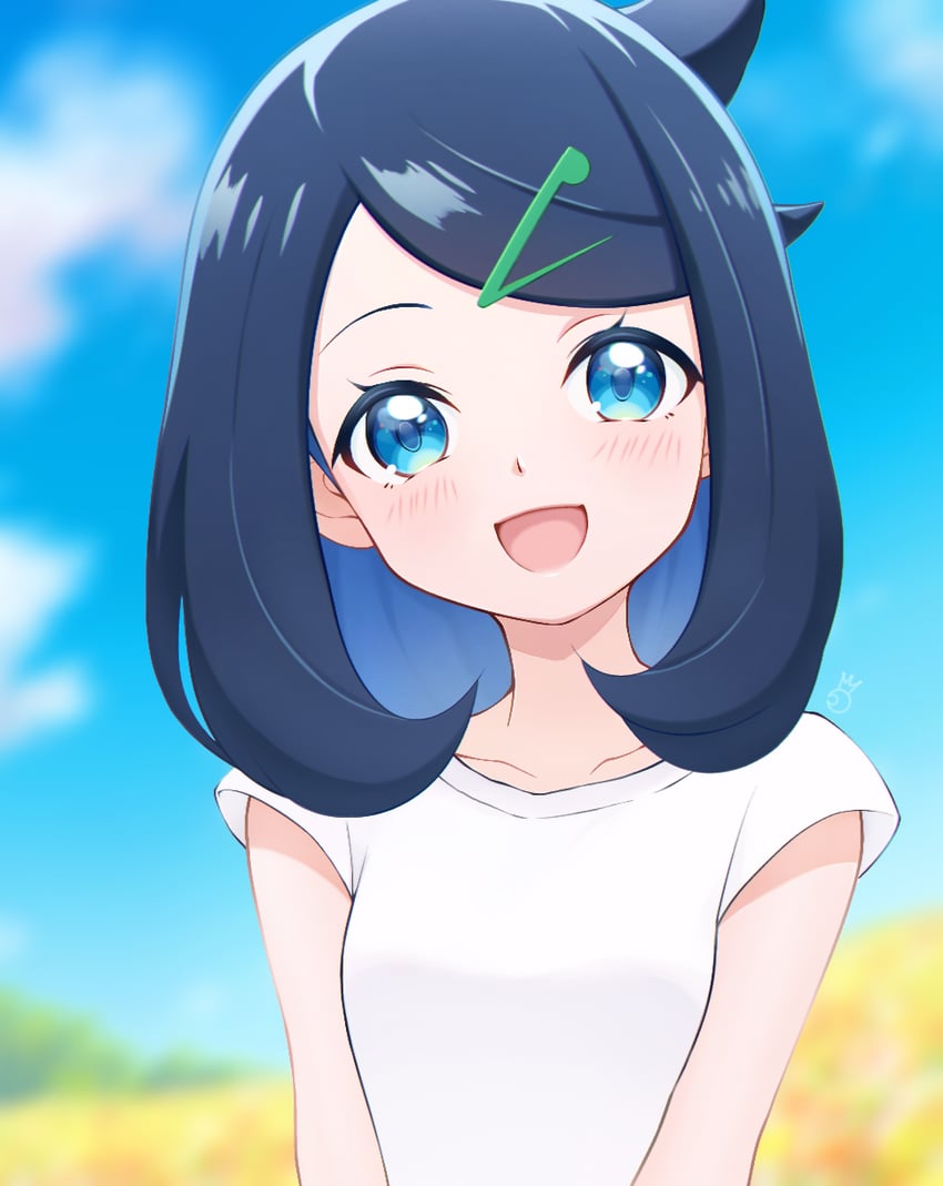 liko (pokemon and 1 more) drawn by kouzuki_(reshika213)