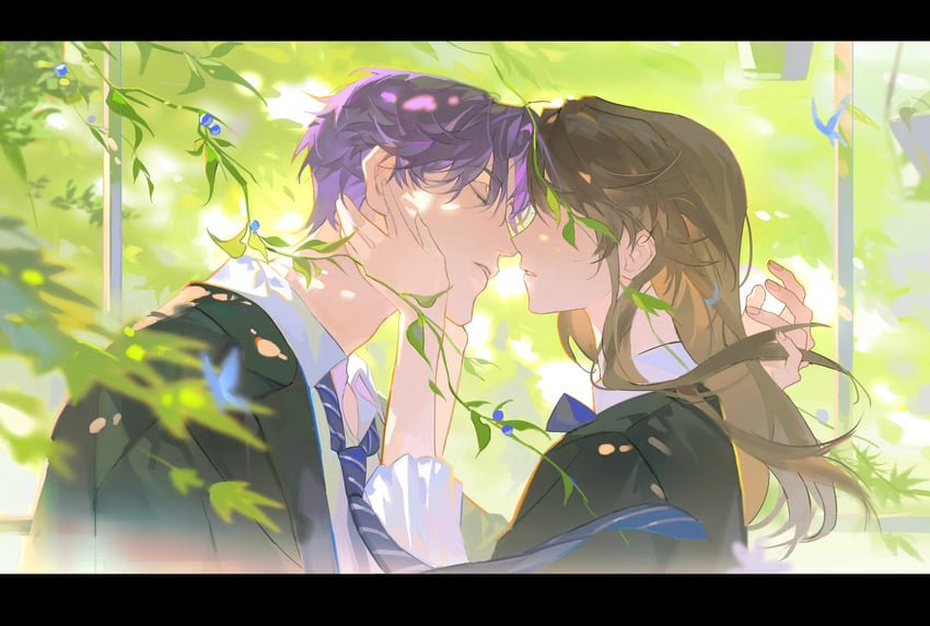 protagonist and rafayel (love and deepspace) drawn by kiyoi_9532829521