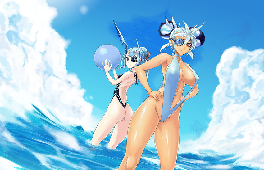 praxis and theory (xenoblade chronicles and 1 more) drawn by damagefloor