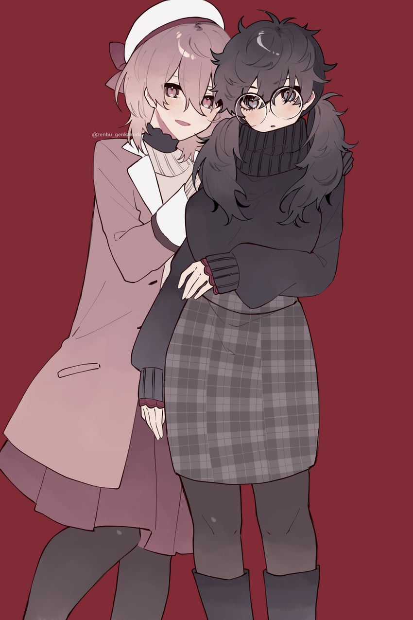 amamiya ren and akechi gorou (persona and 1 more) drawn by zenbu_genkakuda