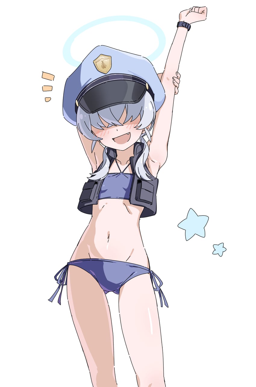 valkyrie police academy student (blue archive) drawn by tibaridooor