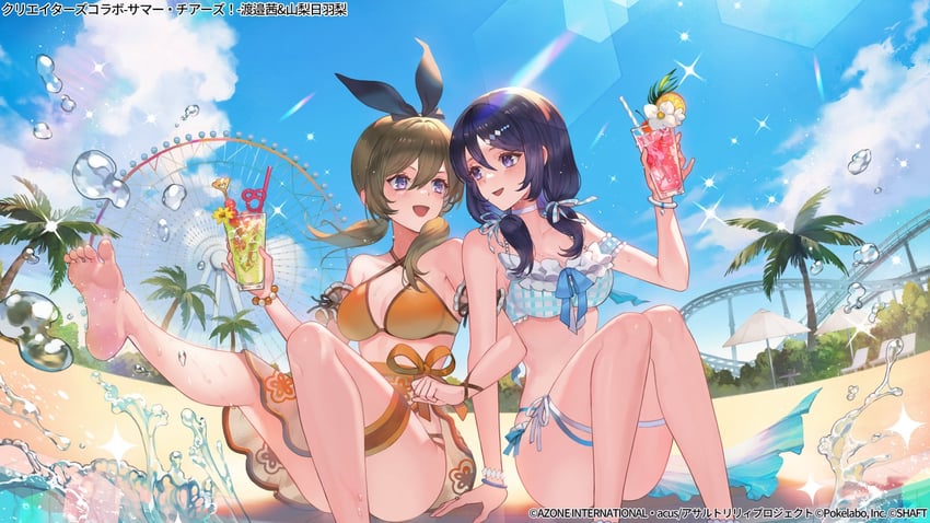 yamanashi hibari and watanabe akane (assault lily) drawn by uonomeuroko