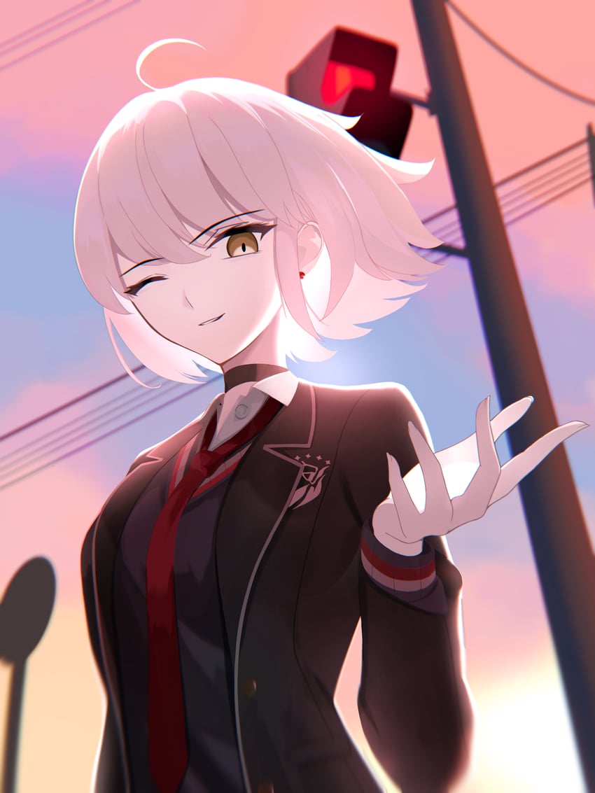 jeanne d'arc alter (fate and 1 more) drawn by user_gvxm4244