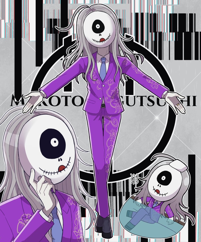 makoto kagutsuchi (master detective archives: rain code) drawn by ikuragunkandon