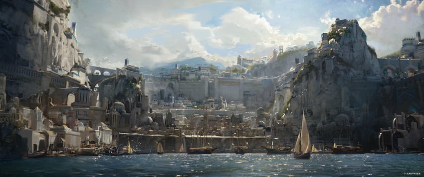tolkien's legendarium and 1 more drawn by renart