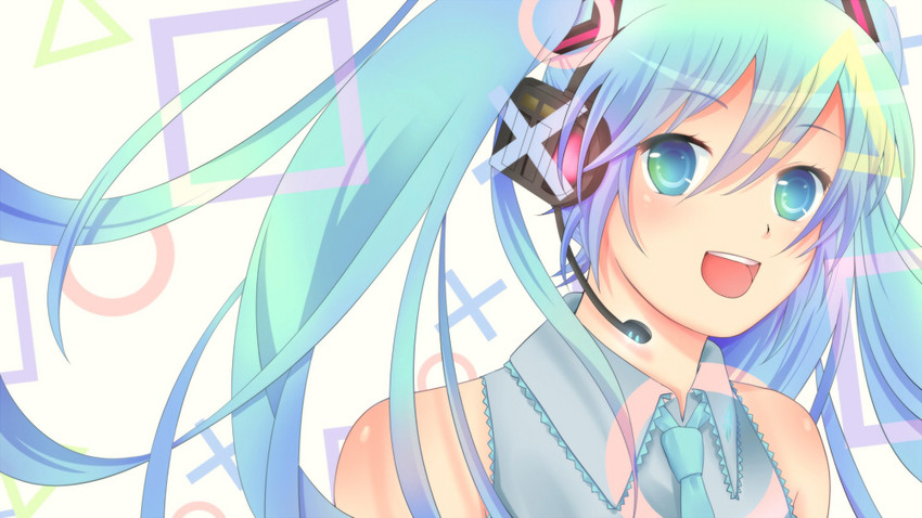 hatsune miku (vocaloid and 1 more) drawn by mamakari