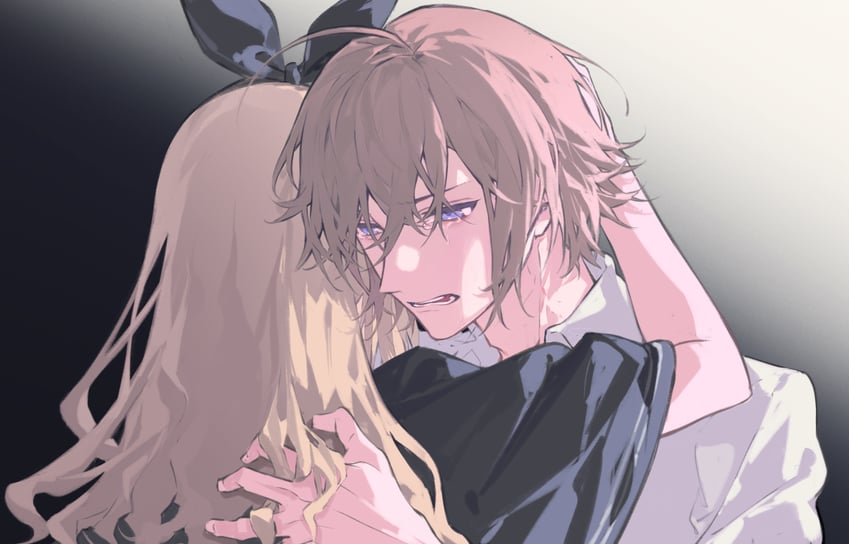 yokoyama yasuko and yokoyama kiyoshi (tsui no sora) drawn by tuzaixia