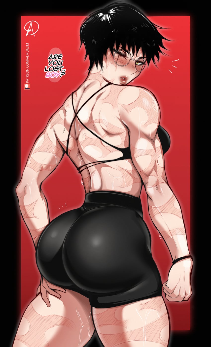 zen'in maki (jujutsu kaisen) drawn by almualim