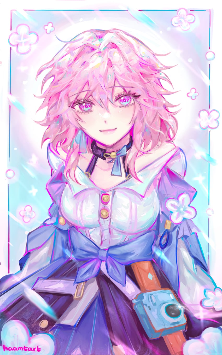 march 7th (honkai and 1 more) drawn by haamtart
