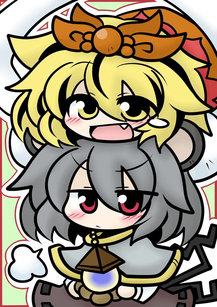nazrin and toramaru shou (touhou) drawn by yanagi_(nurikoboshi)