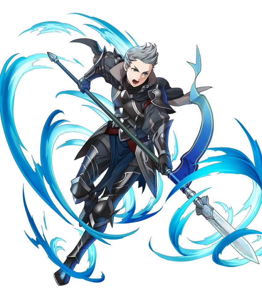 silas (fire emblem and 2 more) drawn by indesign