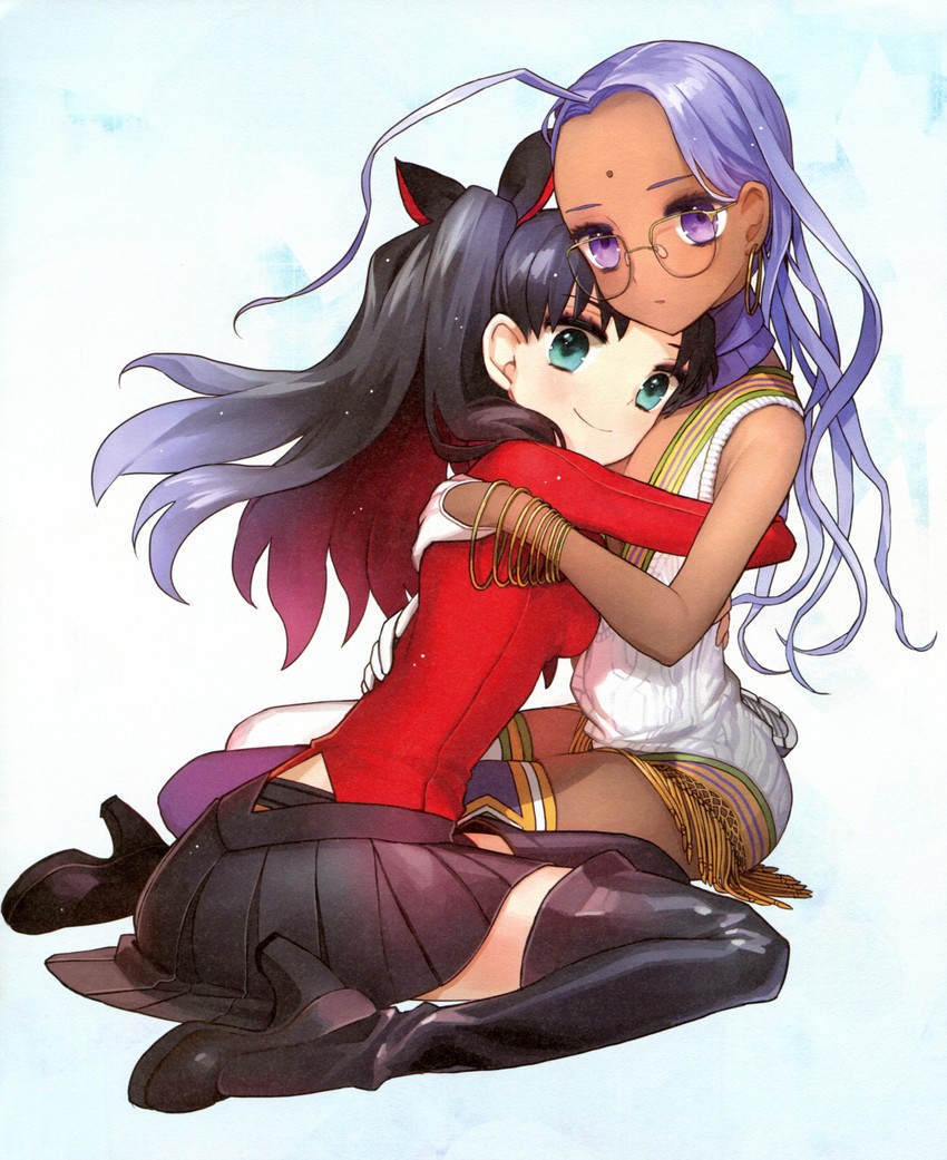 tohsaka rin and rani viii (fate and 2 more) drawn by wada_arco