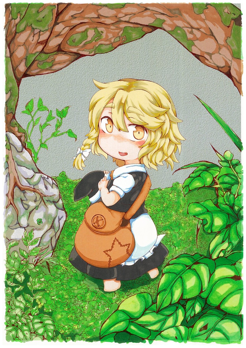 kirisame marisa (touhou and 1 more) drawn by yuta0504