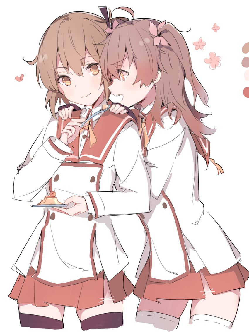 etou kanami and asakura mihono (toji no miko) drawn by lionet0806