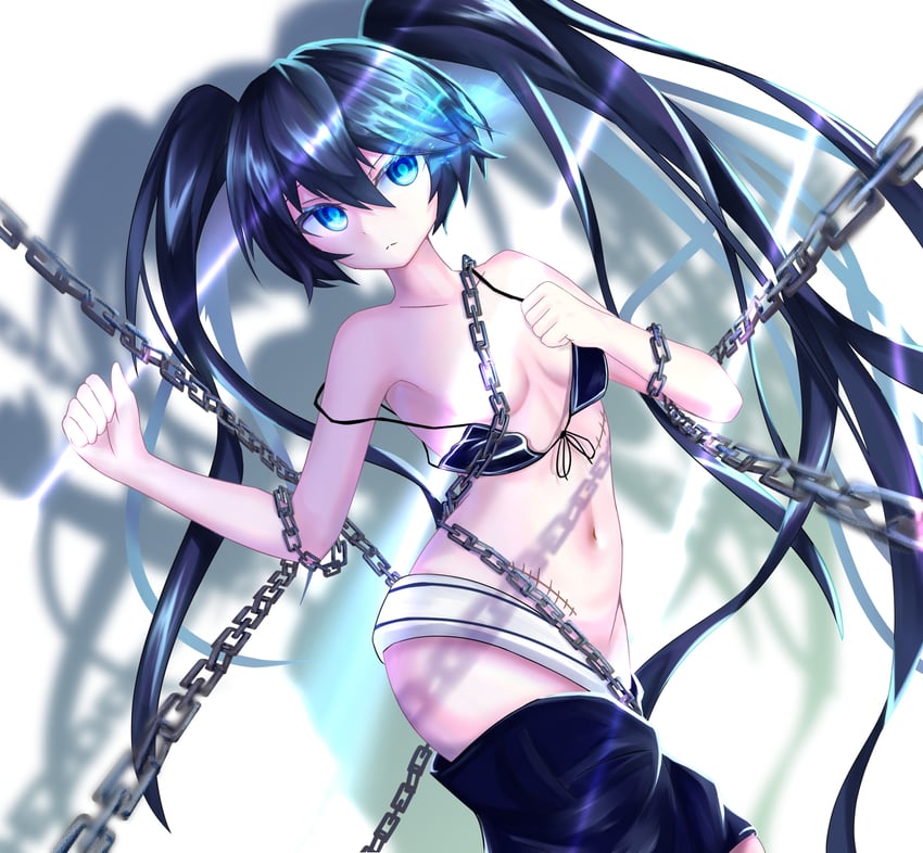 black rock shooter (black rock shooter) drawn by tokyo_(1421)