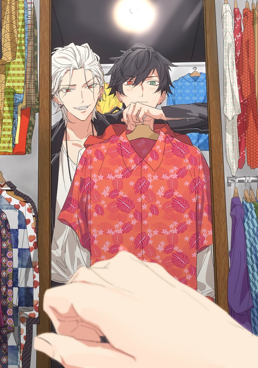 yamada ichiro and aohitsugi samatoki (hypnosis mic) drawn by hpkmygy
