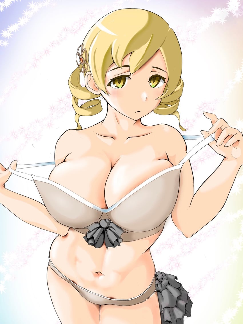 tomoe mami (mahou shoujo madoka magica) drawn by nana_(nana70312089)