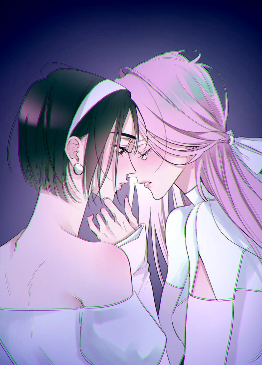 sua and mizi (alien stage) drawn by white_core