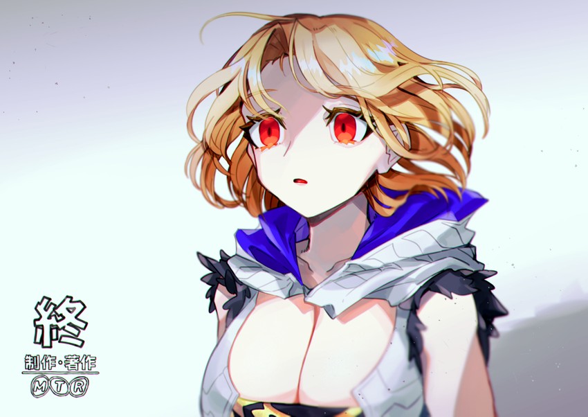 quinn (shinza bansho series and 1 more) drawn by neko_nadehoudai
