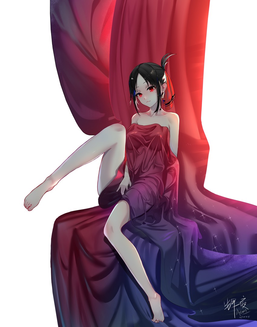 shinomiya kaguya (kaguya-sama wa kokurasetai ~tensai-tachi no renai zunousen~) drawn by omone_hokoma_agm