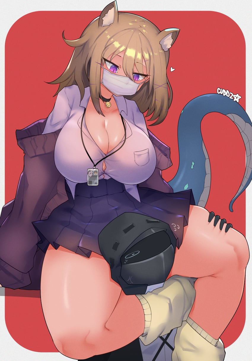 doctor and utage (arknights) drawn by cuddz