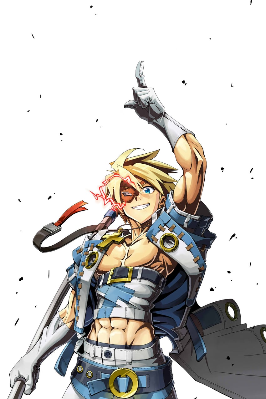 sin kiske (guilty gear and 1 more) drawn by mo_mosk