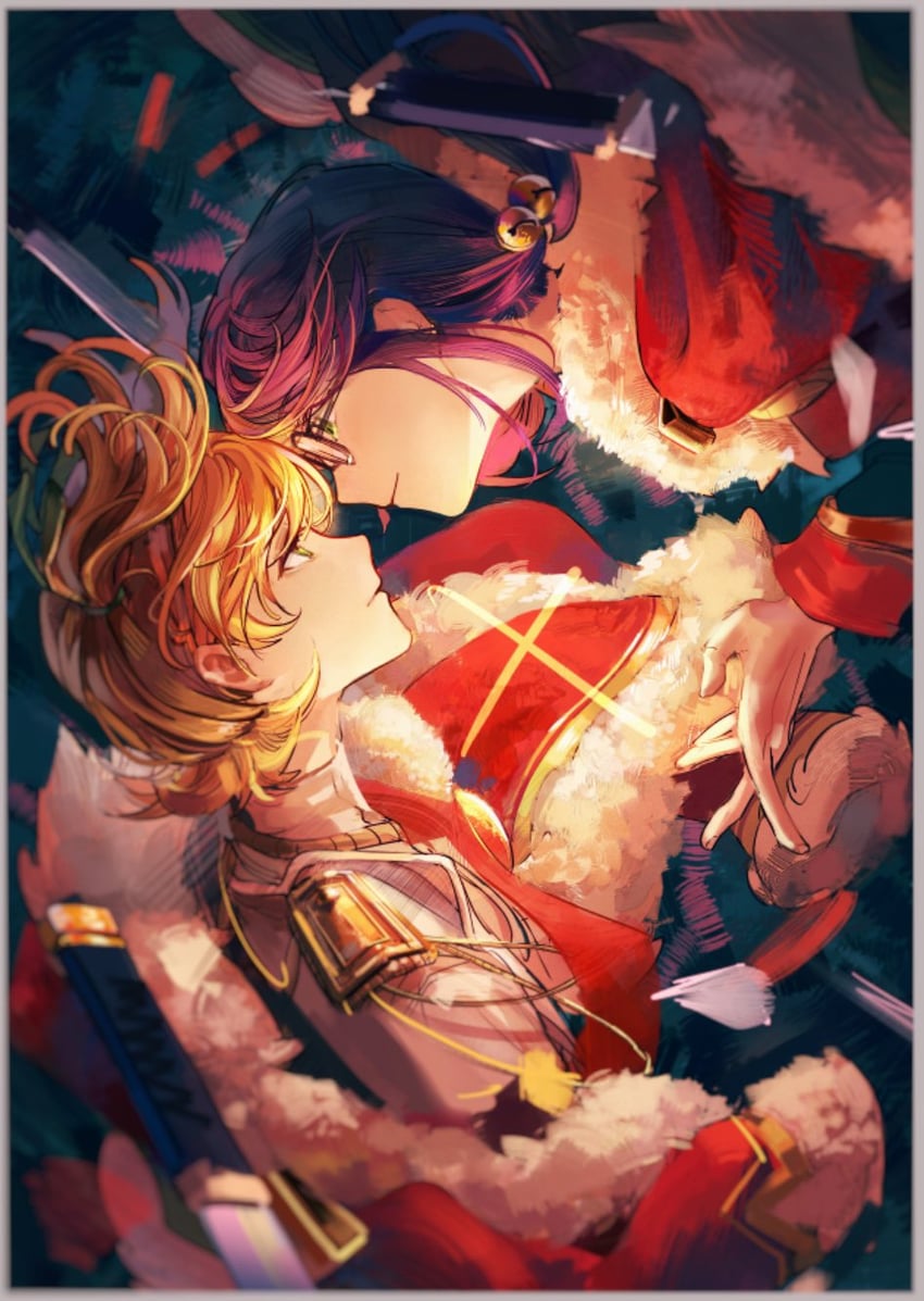 daiba nana and hoshimi junna (shoujo kageki revue starlight) drawn by jiaochunhaochi