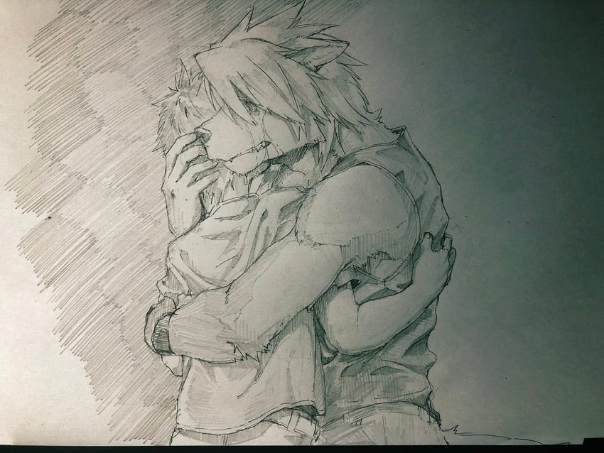 kouya aotsuki and hiroyuki nishimura (morenatsu) drawn by indeigo15