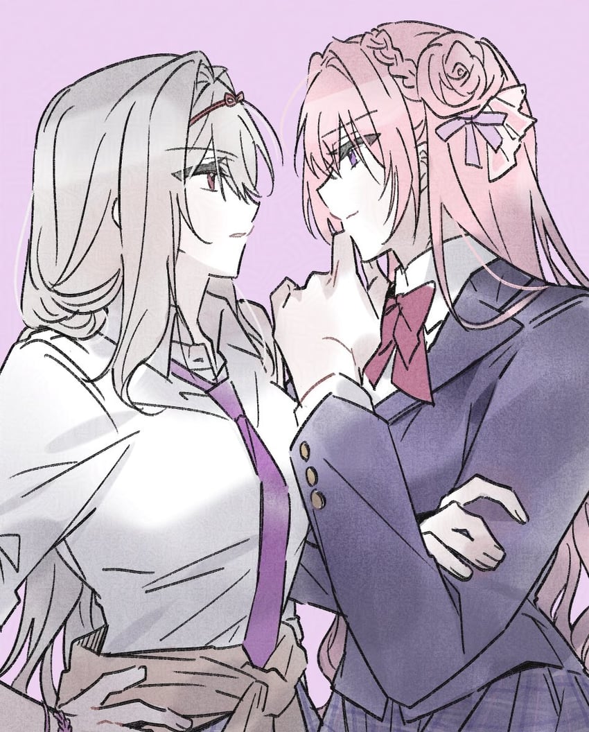 dorothy and scarlet (goddess of victory: nikke) drawn by jinyeochung