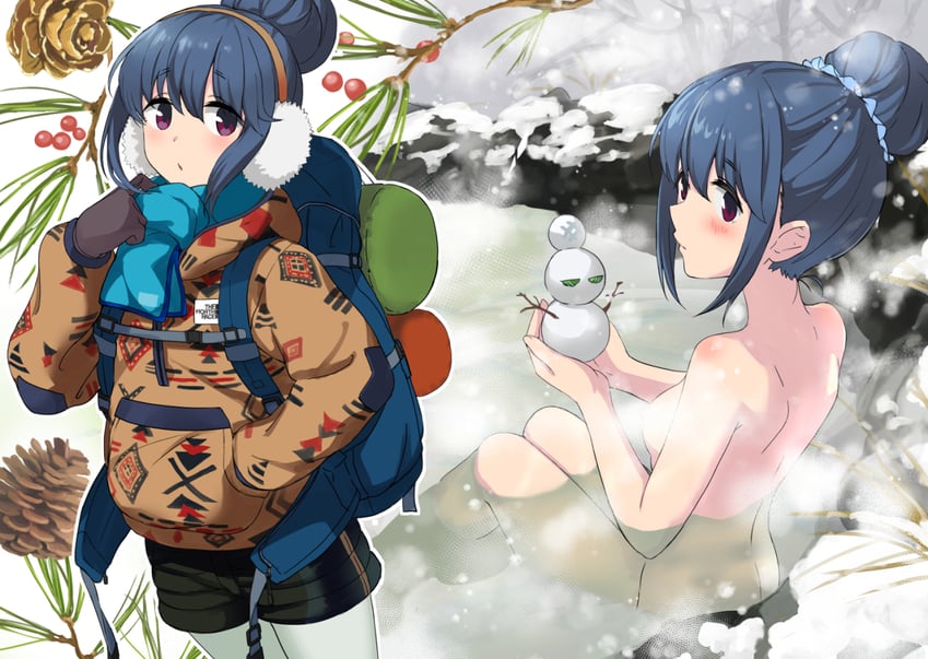 shima rin (yurucamp) drawn by mirai_denki