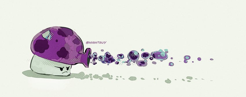 fume-shroom (plants vs. zombies) drawn by hightguy