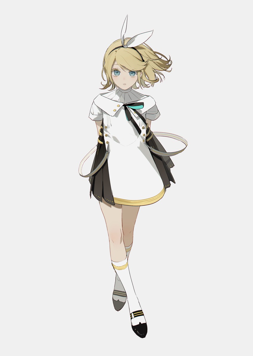 kagamine rin (vocaloid and 1 more) drawn by zhibuji_loom
