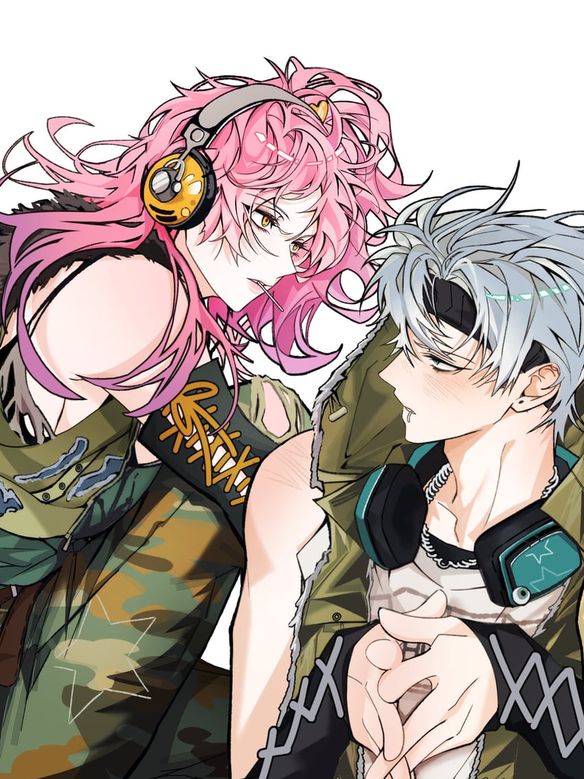 mizi and till (alien stage) drawn by nyugi0v0