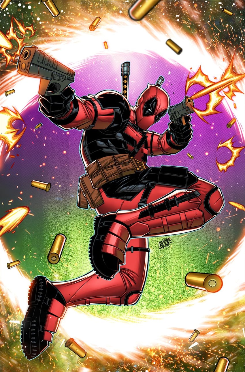 deadpool (marvel and 3 more) drawn by israel_silva