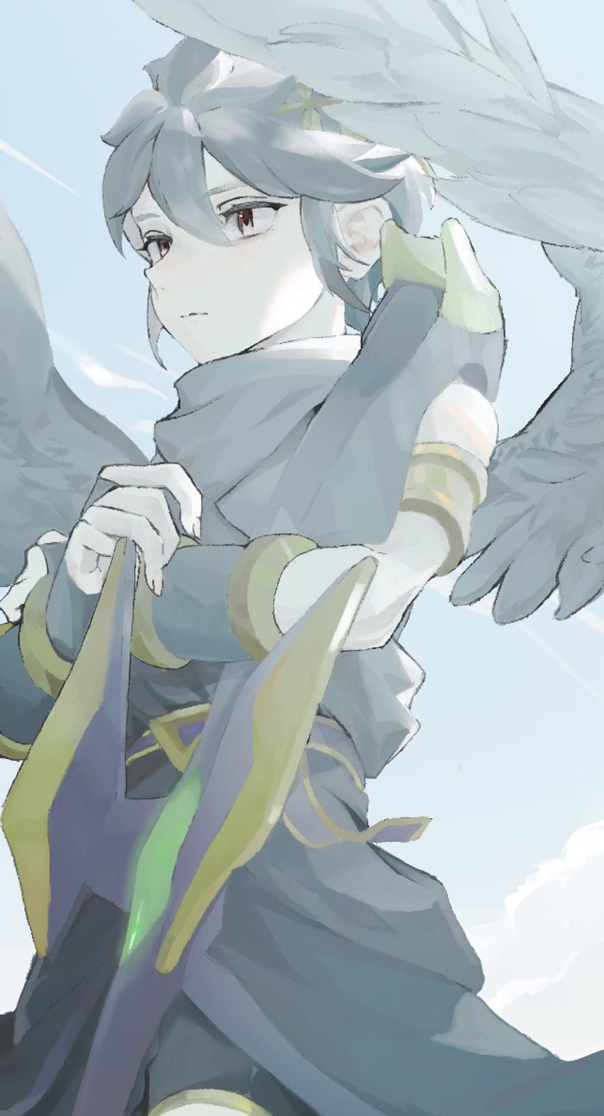 dark pit (kid icarus and 1 more) drawn by yuuri_snpr