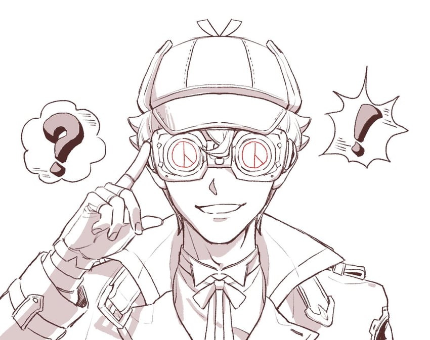 herlock sholmes (ace attorney and 1 more) drawn by 9105_y