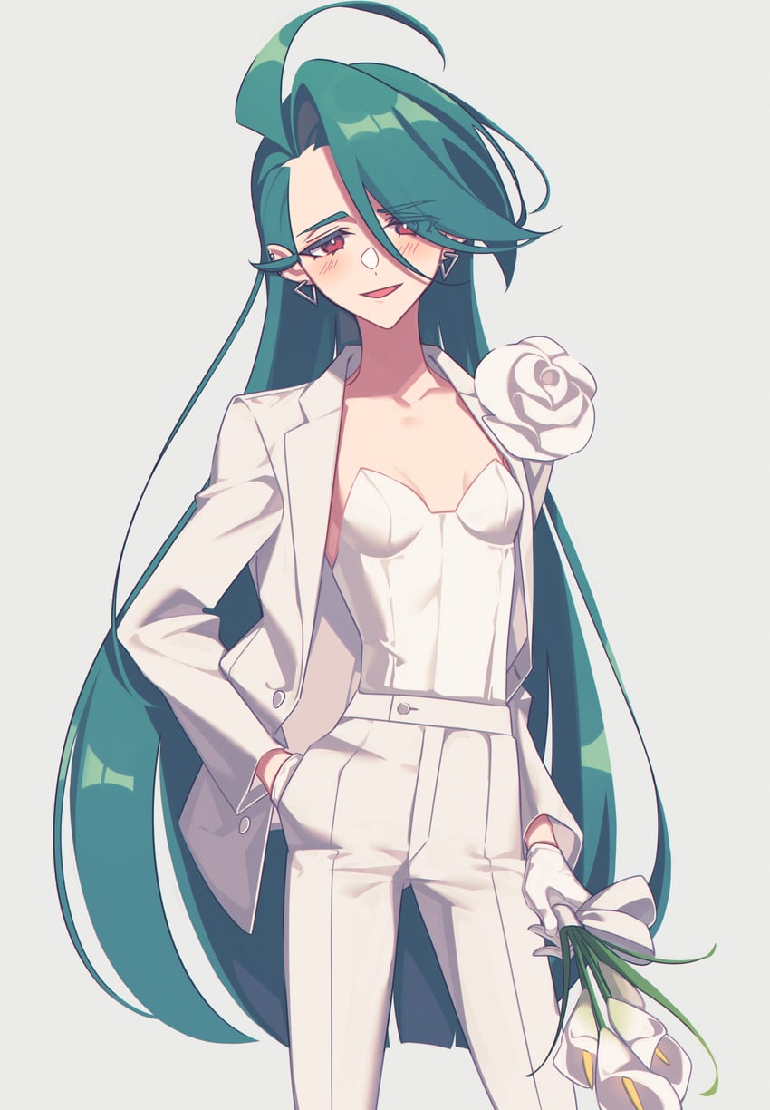 rika (pokemon and 1 more) drawn by miri_(cherryjelly)