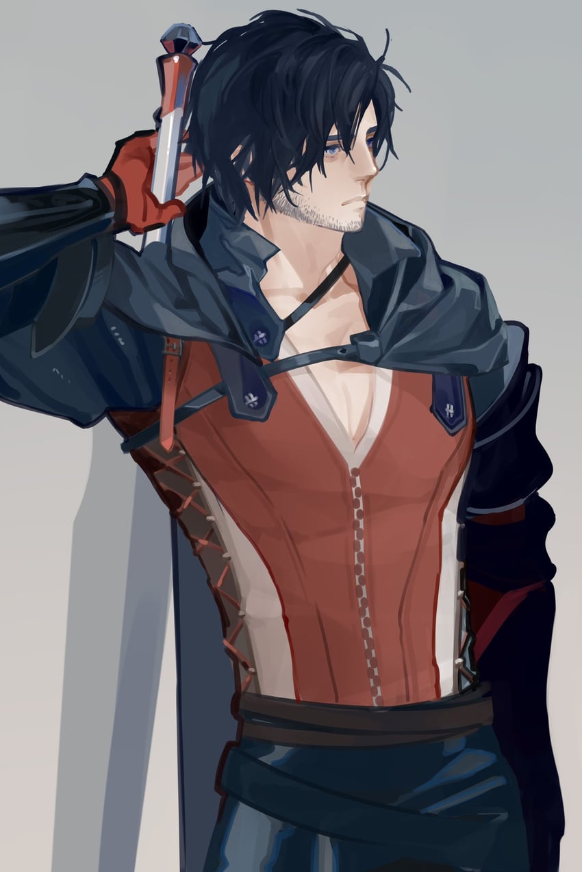 clive rosfield (final fantasy and 1 more) drawn by nini_tw99