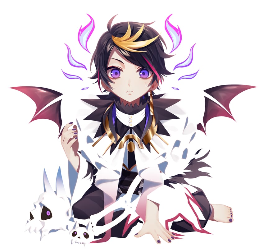 shu yamino (nijisanji and 1 more) drawn by 13_(bbr584607091)