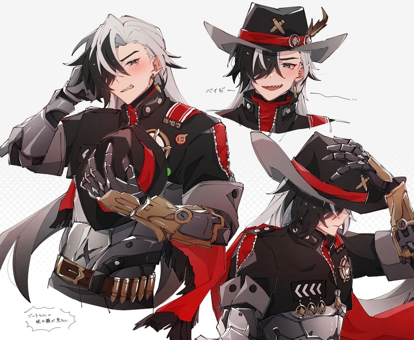 boothill (honkai and 1 more) drawn by jifu_(gifu_7)