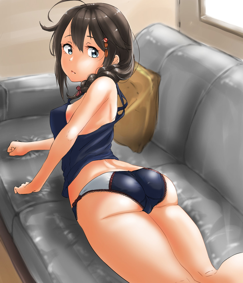 shigure and shigure kai ni (kantai collection) drawn by tama_(tamago)